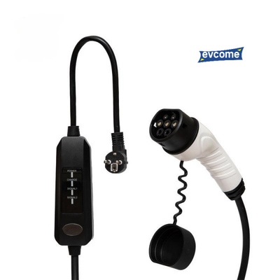 Residential Level 2 Ev Charger 16a 3.5kw J1772 Type Home Portable