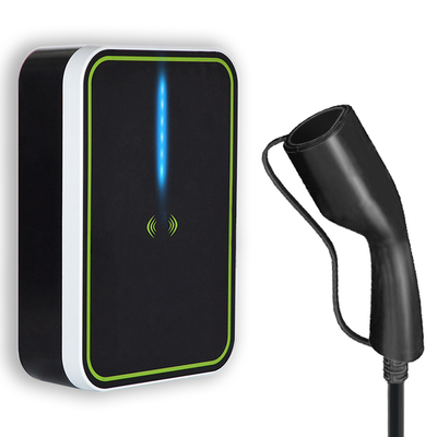 RFID 16A / 32A와 CE UKCA ROHS AC EV 충전기 벽 상자 총 라인 UV 보호