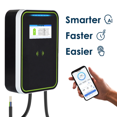화면 7KW와 EV-HW 전기 자동차 뒷 판넬 충전기 총기 전선